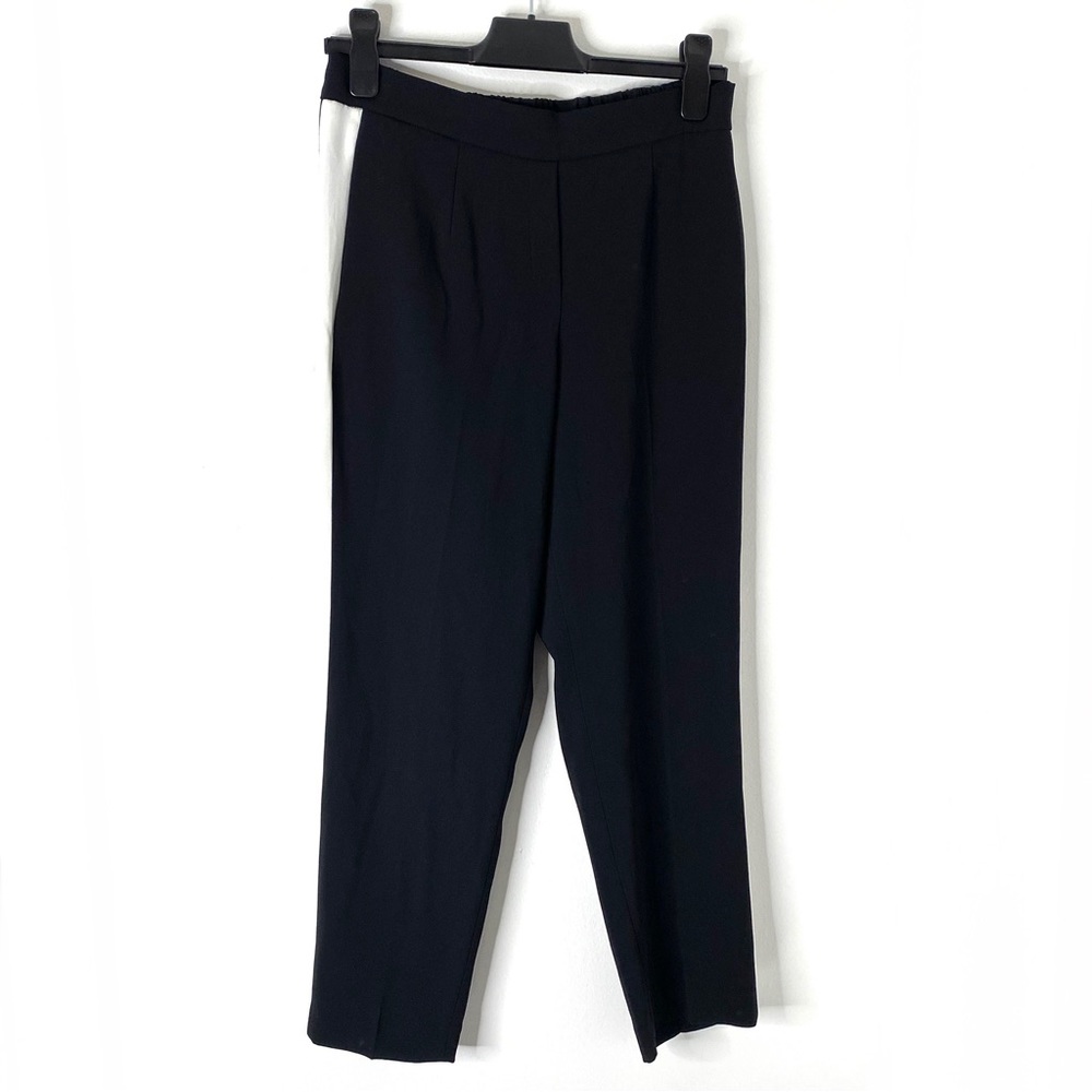 Babaton Black White Stripe Relaxed Trouser